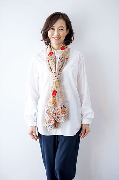 ストールの結び方