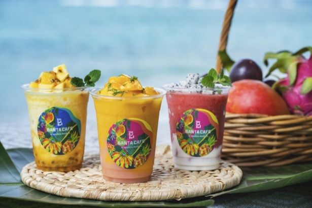 【写真】トロピカルフラッペ(1200円)