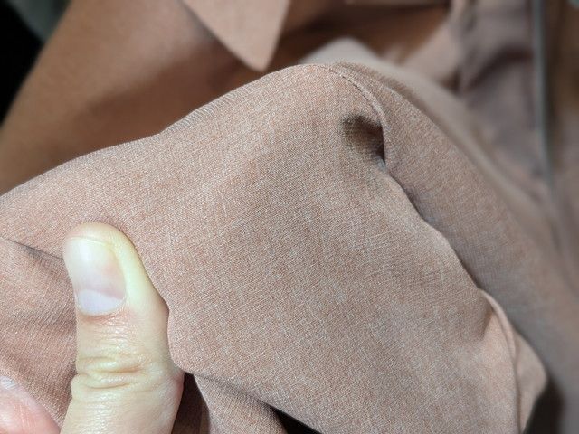 XShelter暑熱α半袖シャツのテクスチャー