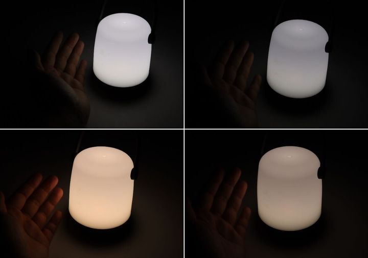 ダイソーのナイトライトのモード切替