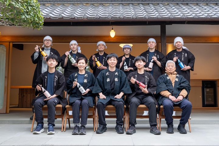 家族と製造スタッフ