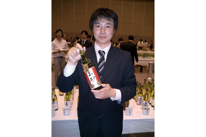 金賞受賞時の大西唯克さん