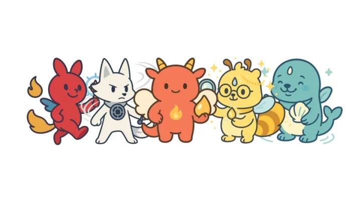 推し活エンタメと占い診断の連動強化を打ち出すエナジーフレンズのビジュアル