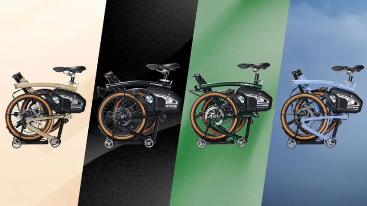 Kingfisherのブラック、ブルー、イエロー、グリーンのカラーサンプル