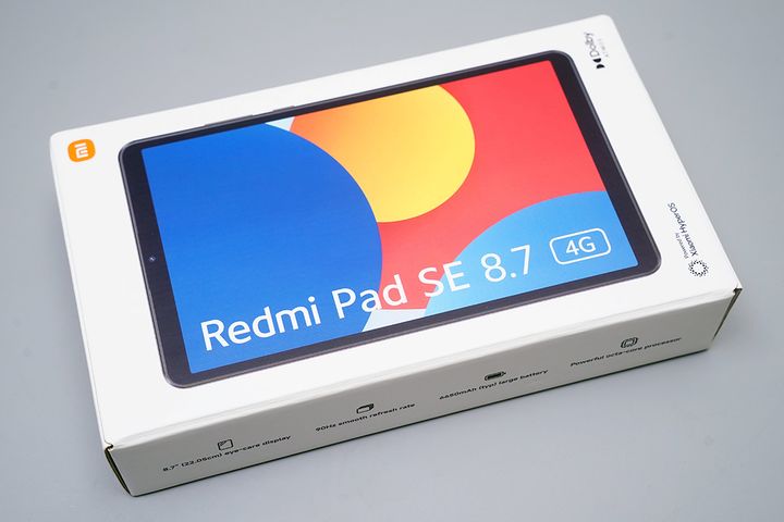 電話もできる8.7インチXiaomi「Redmi Pad SE 8.7 4G」