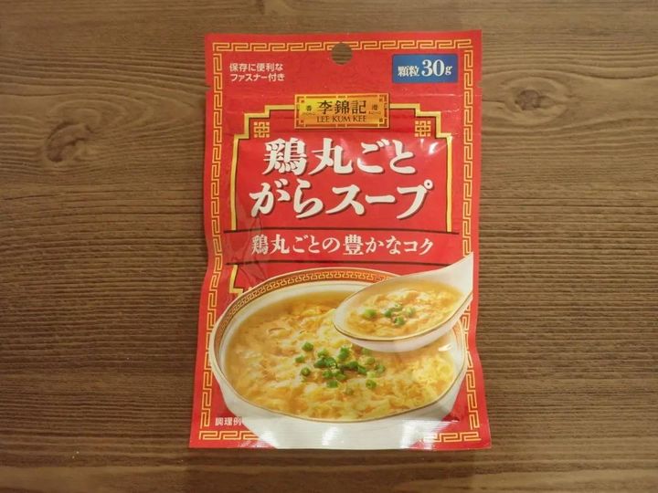 DAISO(ダイソー)：S＆B 李錦記 鶏丸ごとがらスープ 30g