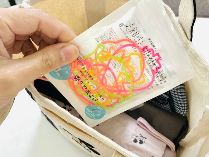 【セリア】可愛すぎて即買い！フルーツ型の〈伸び～るゴム〉がそろそろ必要になってくる季節です♪