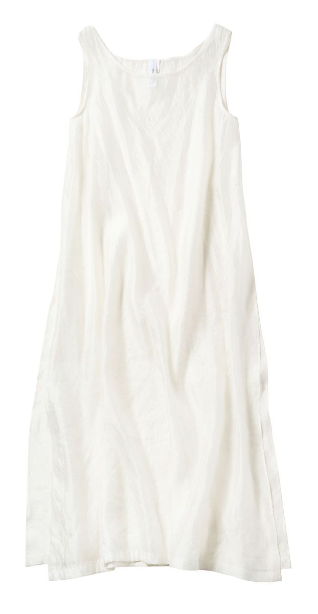 ヤエカのシアーワンピース