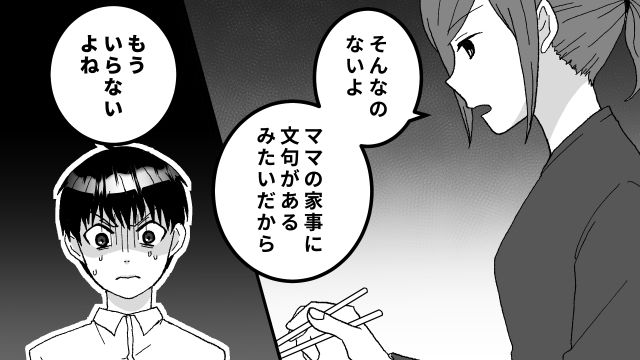 「文句があるなら自分で洗いな！」反抗期の息子の理不尽な言動に母がお灸を据えてやった話