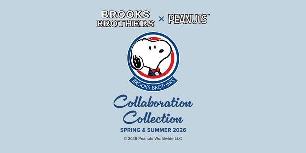 ブルックス ブラザーズ×PEANUTS コラボコレクションSpring & Summer 2026