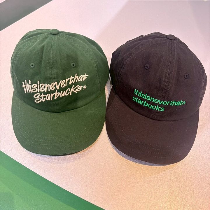 thisisneverthat starbucks キャップ 