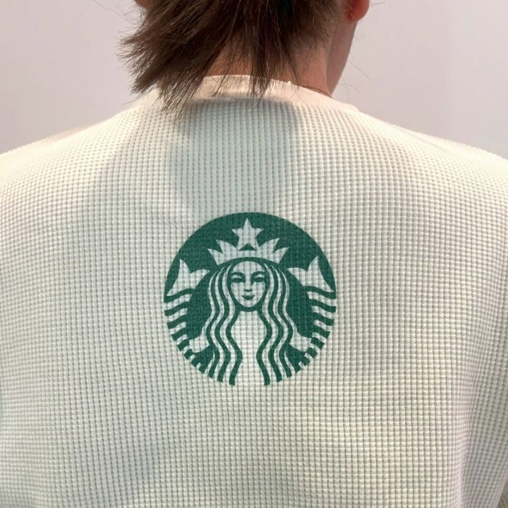thisisneverthat starbucks L/S ワッフルTシャツ
