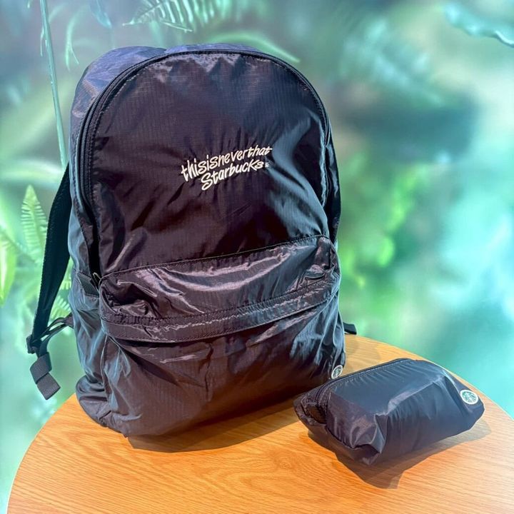 thisisneverthat starbucks パッカブル バックパック