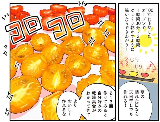 夏の晴れた日なら天日干しでも作れる！ （C）まいったねぇ、野宮レナ／KADOKAWA