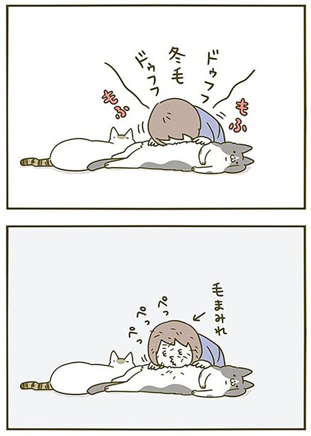 毛まみれ （C）卵山玉子／KADOKAWA