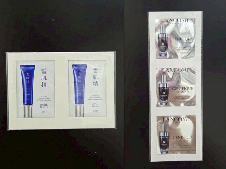 雪肌精「薬用雪肌精 ブライトニング デイケア アドバンス <医薬部外品>」 ・LANCÔME「ジェニフィック アルティメ セラム」