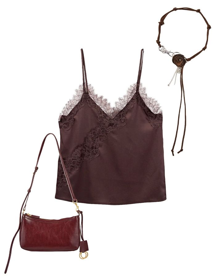 なごみ コスパ服 ランジェリー風