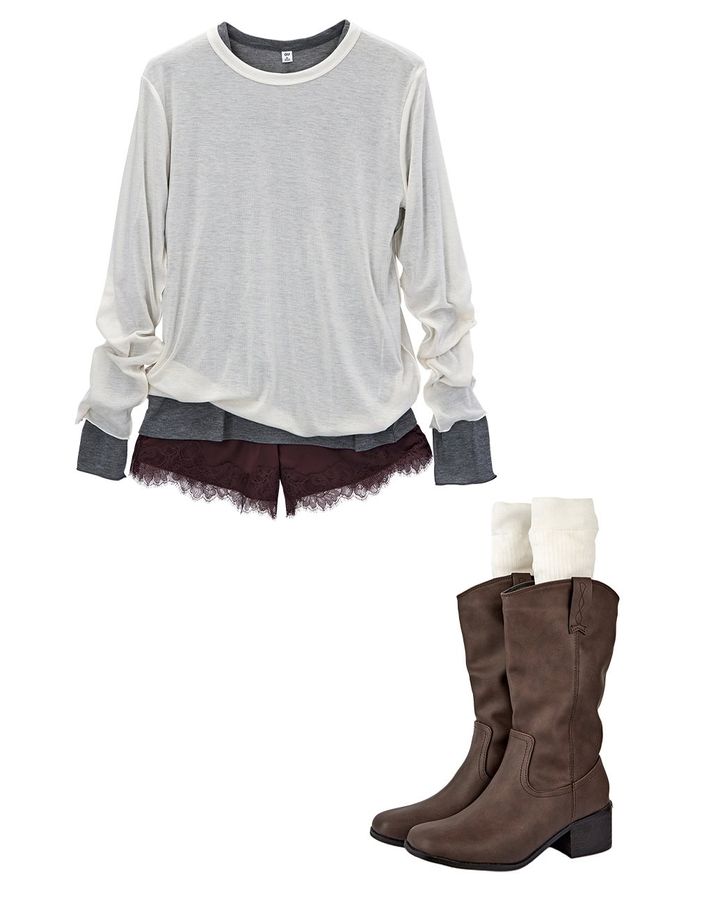 なごみ コスパ服 ランジェリー風