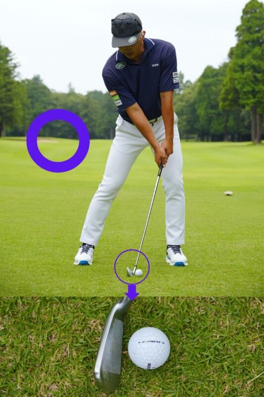 どっちが正解？アイアンでしっかり飛ばすコツは「手首の角度」