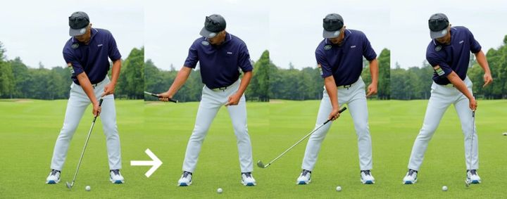 どっちが正解？アイアンでしっかり飛ばすコツは「手首の角度」