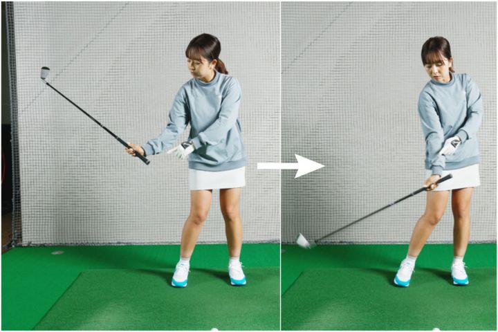 「右腕１本で連続素振り」でフックが出なくなる⁉