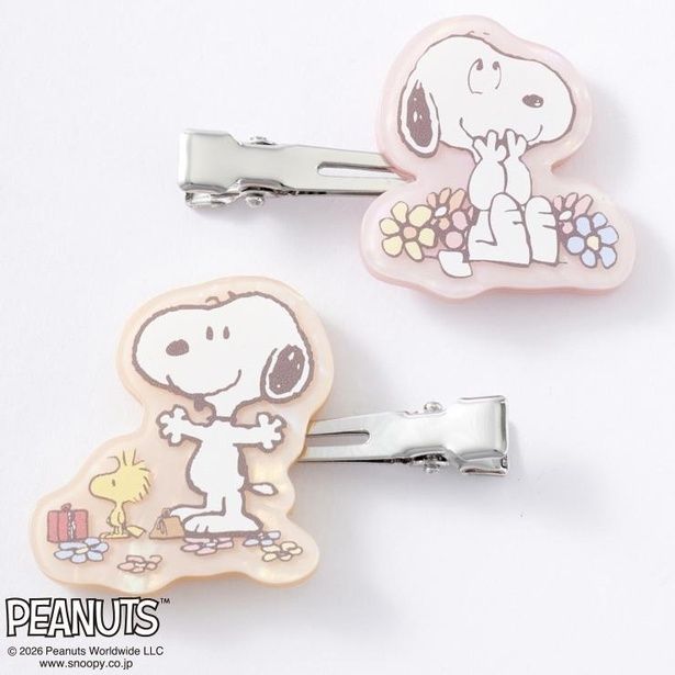 「レディース ヘアクリップ2点セット」(979円) 