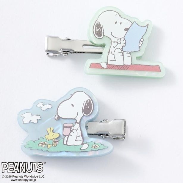 「レディース ヘアクリップ2点セット」(979円) 