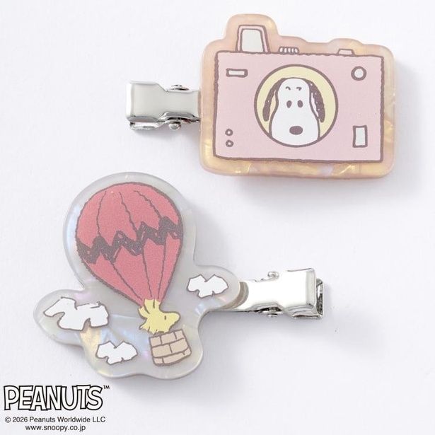 「レディース ヘアクリップ2点セット」(979円) 