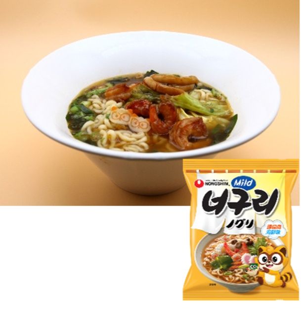 「ノグリくんも“ZOKKON”！ 海鮮ラーメン(マイルド)」(1200円)