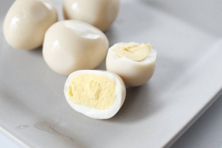 うずらのたまご うま塩だれ味 断面