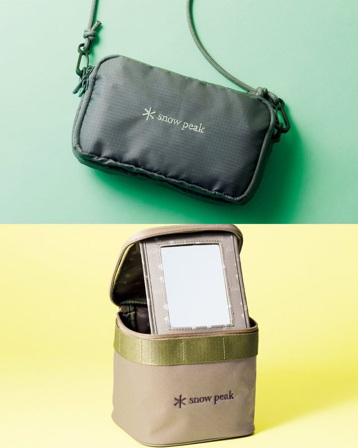 リンネル6月号の付録は「たっぷり収納力のお財布ショルダーバッグ」、6月号増刊は「ミラーが取り外せる大きなバニティポーチ」