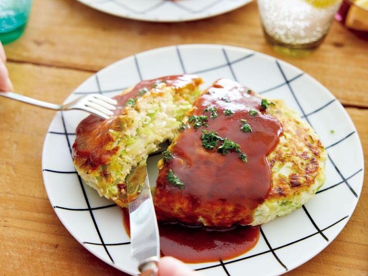 藤井恵さん『春キャベツどっさり 豆腐ハンバーグ』のレシピ