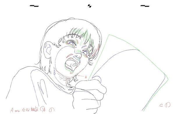 貴重な資料が並ぶ(「劇場アニメ ルックバック展 ー押山清高 線の感情」) [c]TF/S [c]2024LFP [c]2026LBE