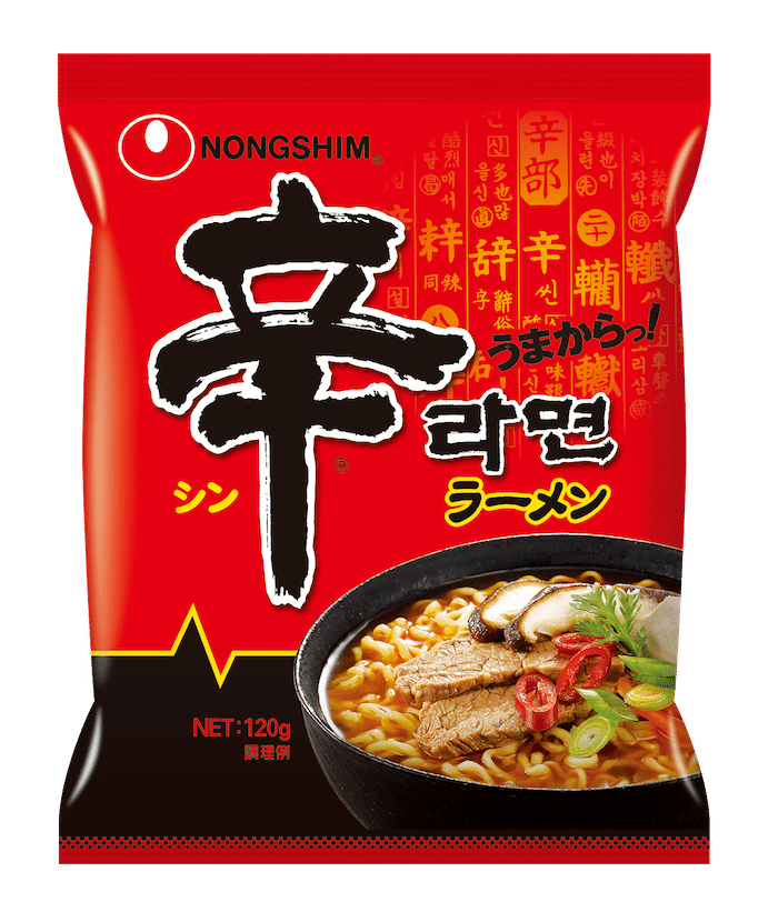 辛ラーメン 商品パッケージ