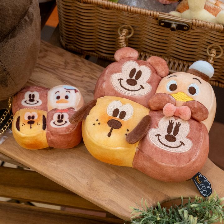 ディズニーキャラクター／Nuiパン／ちぎりパン／ミッキーマウス・ミニーマウス・ドナルドダック・プルート2