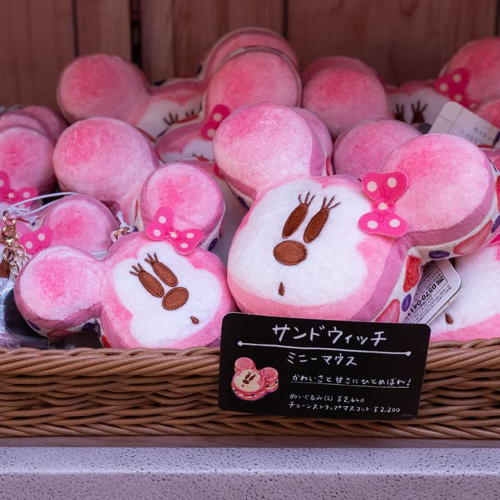 ディズニーキャラクター／Nuiパン／サンドウィッチ／ミニーマウス