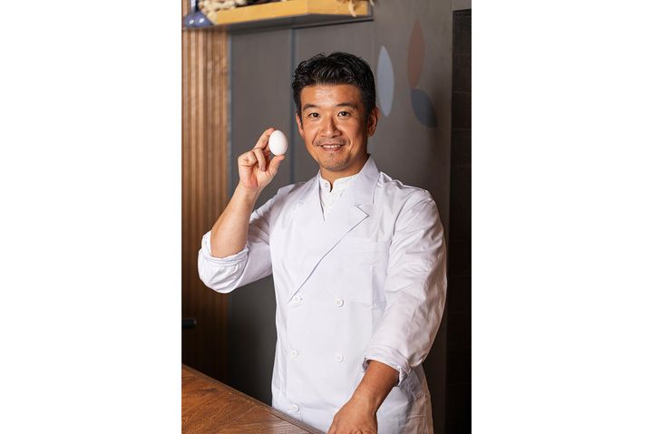 「No Code」オーナーシェフの米澤文雄さん。