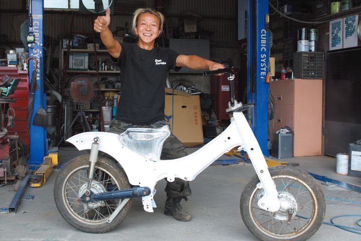 パーツがないなら削ればいい。2年限定の稀少車「ポートカブ」を流用術で再生