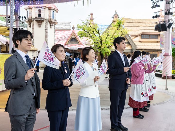 サンリオキャラクターパーク ハーモニーランド開園35周年記念セレモニー2