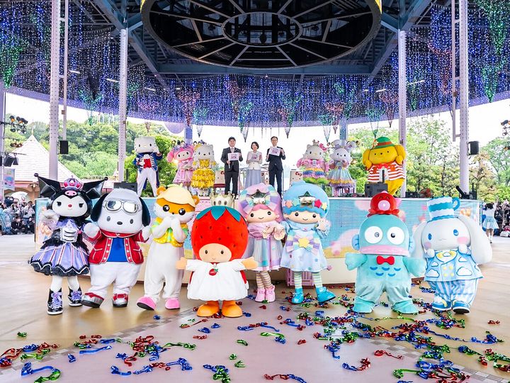 サンリオキャラクターパーク ハーモニーランド開園35周年記念セレモニー
