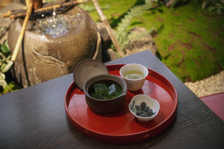 氷を入れた三煎目