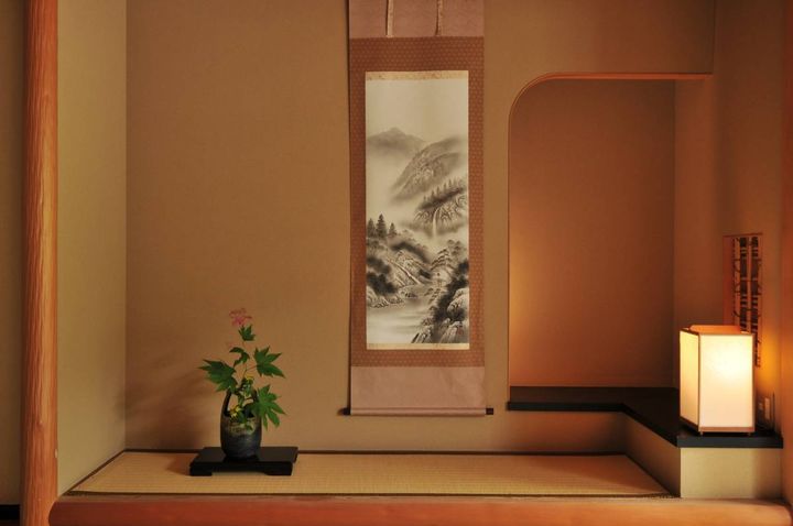 和室 出世運 上がる 掛け軸