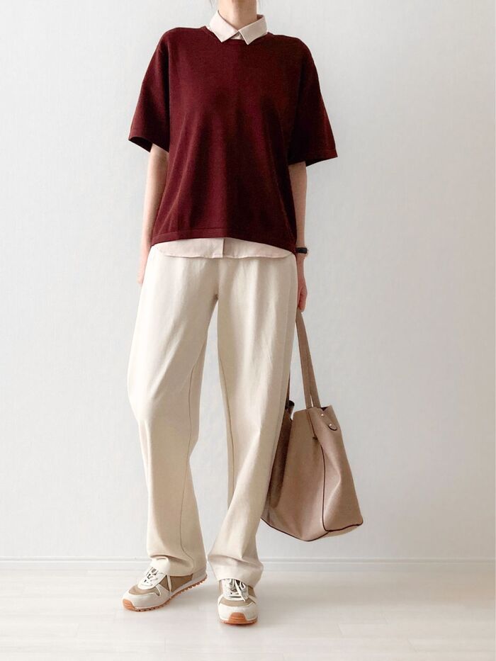 【ユニクロ：シー】40代・50代の「Tシャツ」コーデに大抜擢！1枚あると重宝しますよ♪