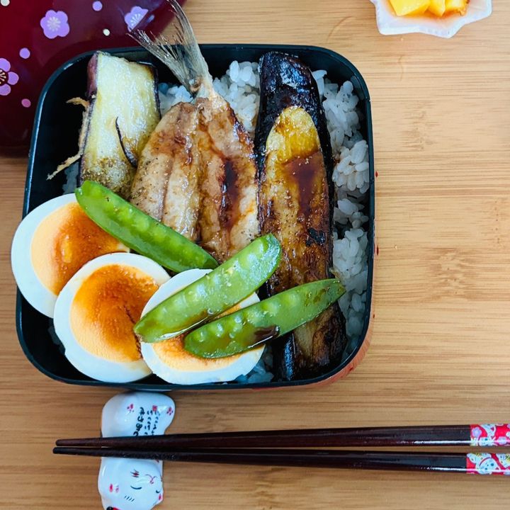 「いわしが当たり年」いわしと茄子の蒲焼き