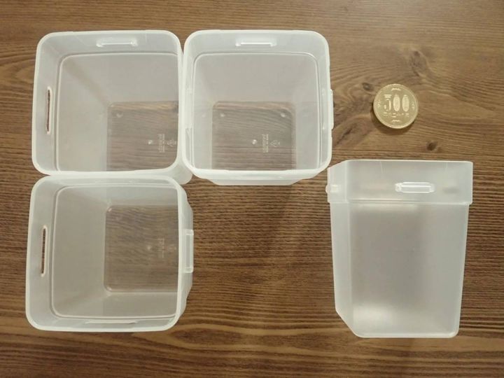 DAISO(ダイソー)：くつした整理カップS4P