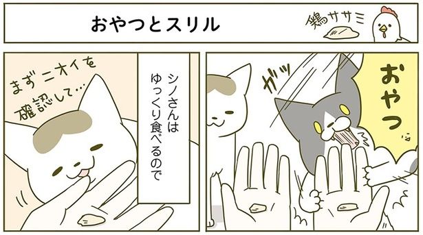 おやつとスリル （C）卵山玉子／KADOKAWA