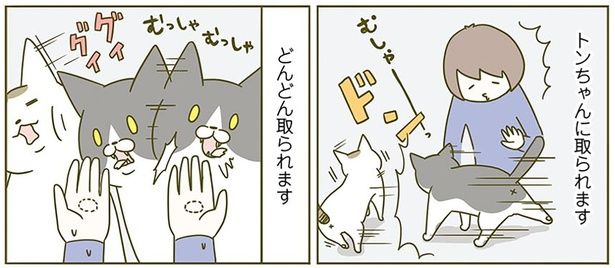どんどん取られます （C）卵山玉子／KADOKAWA