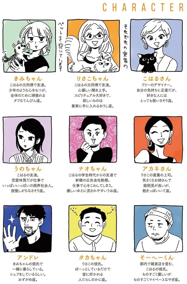 登場人物 （C）ヤチナツ／KADOKAWA