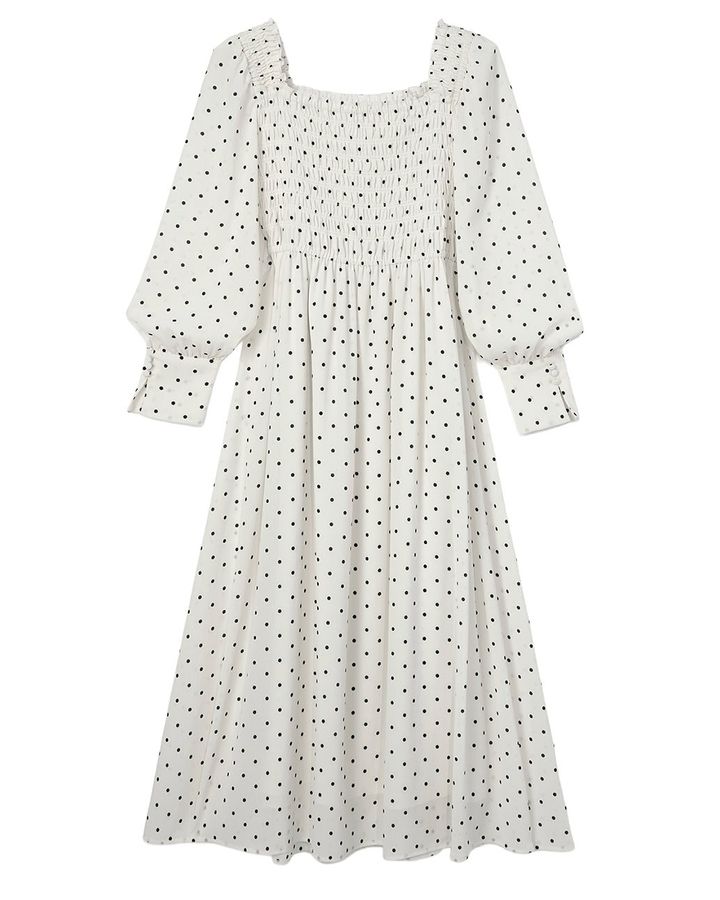 八木アリサ おしゃれ自慢 ドット