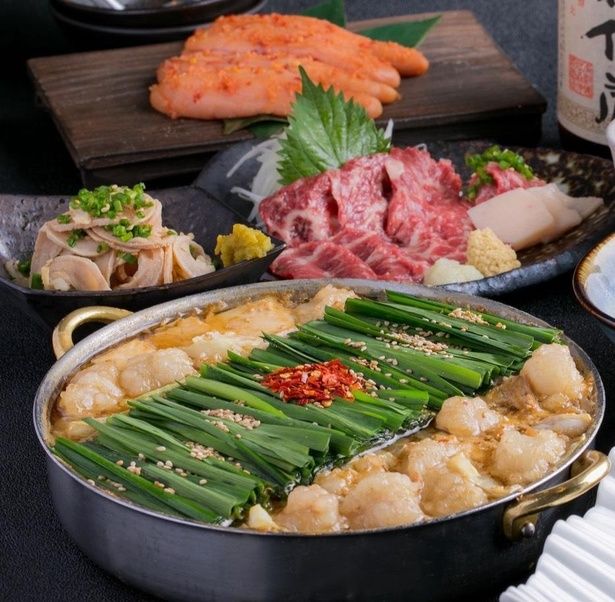 地下2階「博多もつ鍋おおやま」(もつ鍋)